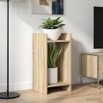 vidaXL Support de Plante 2 pièces Chêne Sonoma 30 x 30 x 60 cm