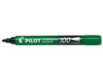 Marqueur Permanent SCA 100 pointe Ogive Fine / Moyenne Vert PILOT