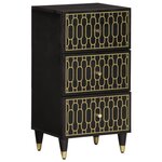 vidaXL Armoire latérale 40x33x75 cm bois massif de manguier