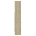 vidaXL Bibliothèque Chêne sonoma 40x35x180 cm Bois d’ingénierie