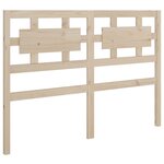 vidaXL Tête de lit 140 5x4x100 cm Bois massif de pin