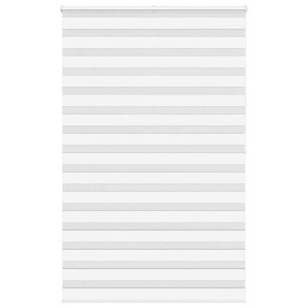 vidaXL Store zèbre blanc 150x200 cm largeur du tissu 145 9cm polyester