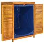 vidaXL Boîte de rangement de jardin 70x87x104 cm bois massif d'acacia