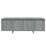 vidaXL Meuble TV Sonoma gris 120x30x40 5 cm Bois d'ingénierie
