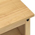 vidaXL Meuble TV Corona 100x40x52 cm bois de pin massif