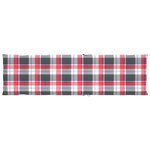 vidaXL Chaise de terrasse avec repose-pied et coussin Acacia solide