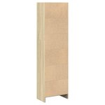 vidaXL Bibliothèque chêne sonoma 40x24x143 cm bois d'ingénierie