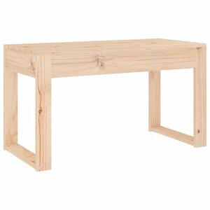 vidaXL Banc de jardin 80x38x45 cm bois massif de pin