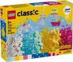 LEGO Classic - Boîte de Briques Transparentes Magiques 11040 pour Enfants