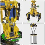 Mould King 17059 - Grue à tour sur chenilles télécommandée