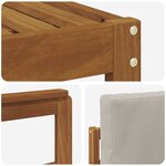 vidaXL Ensemble de canapés d'extérieur 8 pc Gris Naturel et Clair