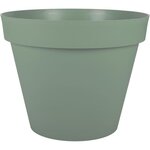 Pot de fleur rond Ø 60 x 47 cm - 76 L - Vert laurier