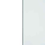 vidaXL Plaque en verre de cheminée Transparent 120 x 60 cm Verre