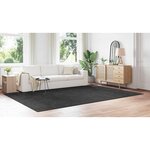 vidaXL Tapis Gris foncé 240 x 340 cm Polypropylène