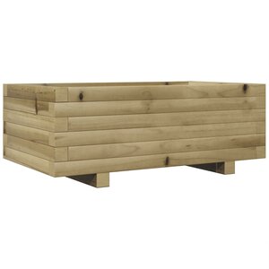 vidaXL Jardinière 70x40x26 5 cm bois de pin imprégné