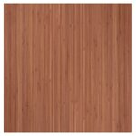 vidaXL Tapis rectangulaire marron 100x100 cm bambou