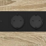 vidaXL Cabinet de chevet avec tiroir Chêne sonoma 41.5 x 26 x 60.5 cm