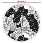 vidaXL Tapis d'extérieur ARAKIL vert Ø160 cm PP