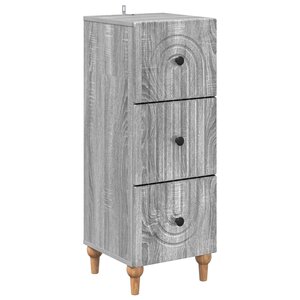 vidaXL Armoire à tiroirs 33 x 34 5 x 90 cm Bois d'ingénierie