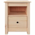 vidaXL Tables de chevet 2 Pièces 40x35x49 cm Bois de pin massif