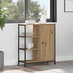 vidaXL Buffet chêne artisanal 70 x 30 x 80 cm Bois d'ingénierie