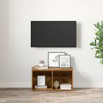 vidaXL Meuble TV Vieux bois Bois d'ingénierie