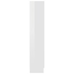 vidaXL Bibliothèque Blanc brillant 82 5x30 5x150 cm Bois d’ingénierie