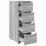 vidaXL Armoire de rangement Gris Sonoma 40 x 48 x 105 cm