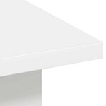 vidaXL Table basse avec tiroir Blanc 77 x 55 x 42 cm Bois d'ingénierie
