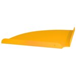 vidaXL Étagère Flottante d'Angle 4 pc Jaune moutarde 30 x 30 x 2 cm