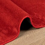 vidaXL Tapis OVIEDO à poils courts rouge 80x150 cm