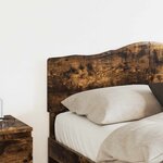 vidaXL Tête de lit Chêne fumé 160 cm Bois d'ingénierie