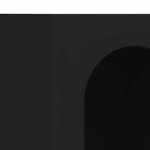 vidaXL Buffet Noir 59 x 35 x 100 5 cm Bois d'ingénierie