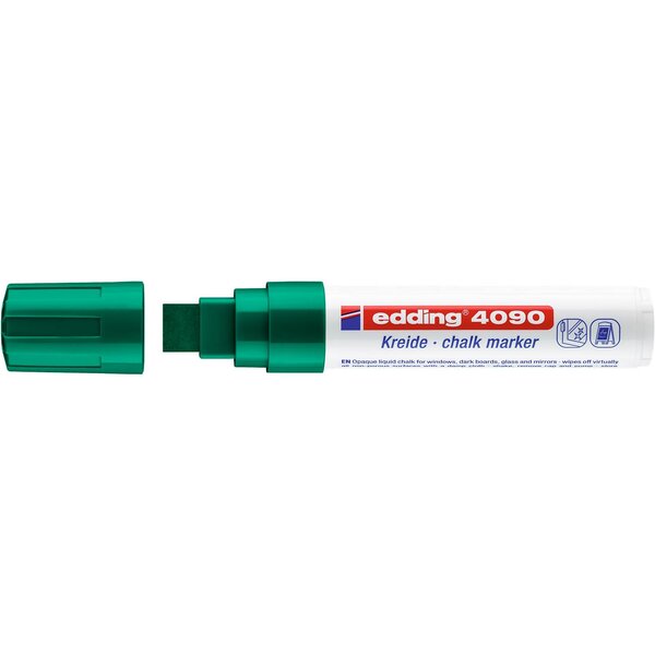 Marqueur craie liquide 4090 vert 4-15 mm EDDING