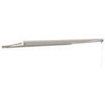vidaXL Auvent rétractable crème 5x3 m tissu et aluminium