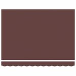 vidaXL Auvent Rétractable Marron 350x200 cm tissu