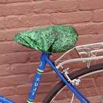 Housse de siège à vélo - imprimé Herbe