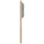 vidaXL Tête de lit Autre Marron et gris clair 75 cm Bois massif en pin