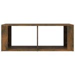 vidaXL Table basse Chêne fumé 100x50x36 cm Bois d'ingénierie
