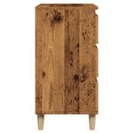 vidaXL Buffet vieux bois 60x35x70 cm bois d'ingénierie