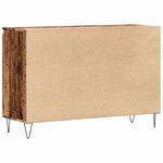 vidaXL Buffet vieux bois 104x35x70 cm bois d’ingénierie