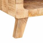 vidaXL Tables d'appoint Marron 40 x 40 x 49 cm bois de manguier massif