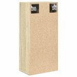 vidaXL Armoire de salle de bain murale Chêne sonoma 32x20x67 cm