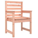 vidaXL Chaises de jardin lot de 2 60x48x91 cm bois massif de douglas