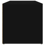vidaXL Banc à chaussures Noir 105x35x35 cm Aggloméré