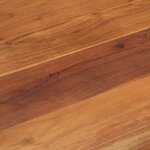 vidaXL Table de bar bois massif d'acacia et finition miel 110x55x106cm