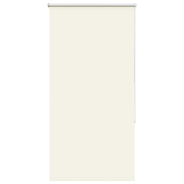 vidaXL Store enrouleur occultant blanc cassé largeur du tissu 65 7 cm