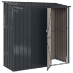 vidaXL Cabanons de jardin Anthracite 203 x 85 5 x 200 cm Métал