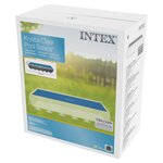 Intex Couverture solaire de piscine Bleu 716x346 cm Polyéthylène