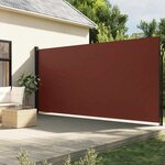 vidaXL Auvent latéral rétractable marron 200x300 cm